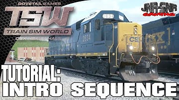 Train Sim World Intro Sequence | Realistic Train Sim