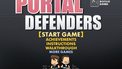Portal Defenders Walkthrough