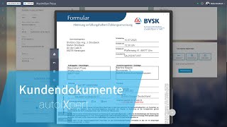 Unterschreibbare Kundendokumente - Autoixpert Kfz Gutachten Software