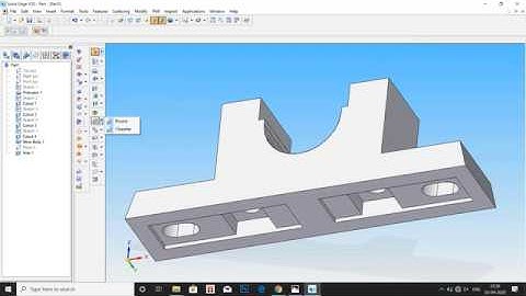 HOW TO DESIGN PLUMMER BLOCK USING SOLID EDGE: PART-1 BODY