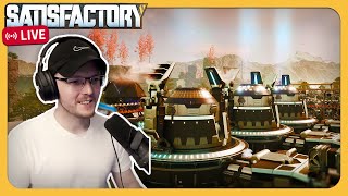 QUANTUM TECH is getting CRAZY! - Let's Play 🔴 Satisfactory LIVE