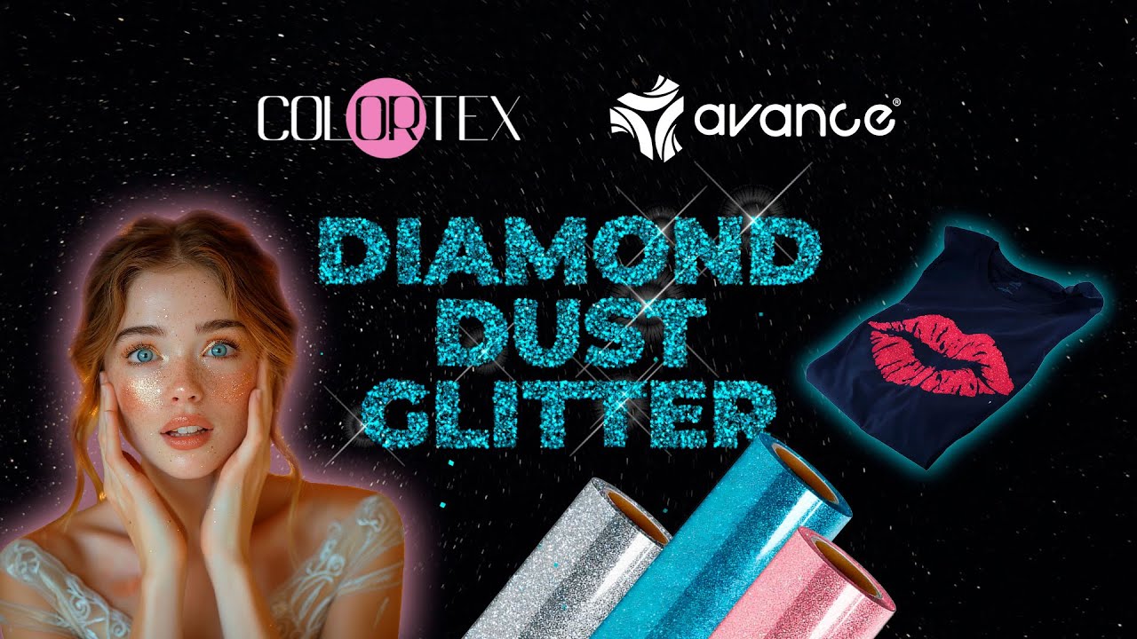 Transforma Tu Ropa con Vinil Textil Colortex Diamond Dust Glitter | DIY ...