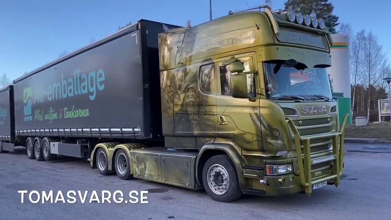 2015 Scania R580 V8 - YouTube