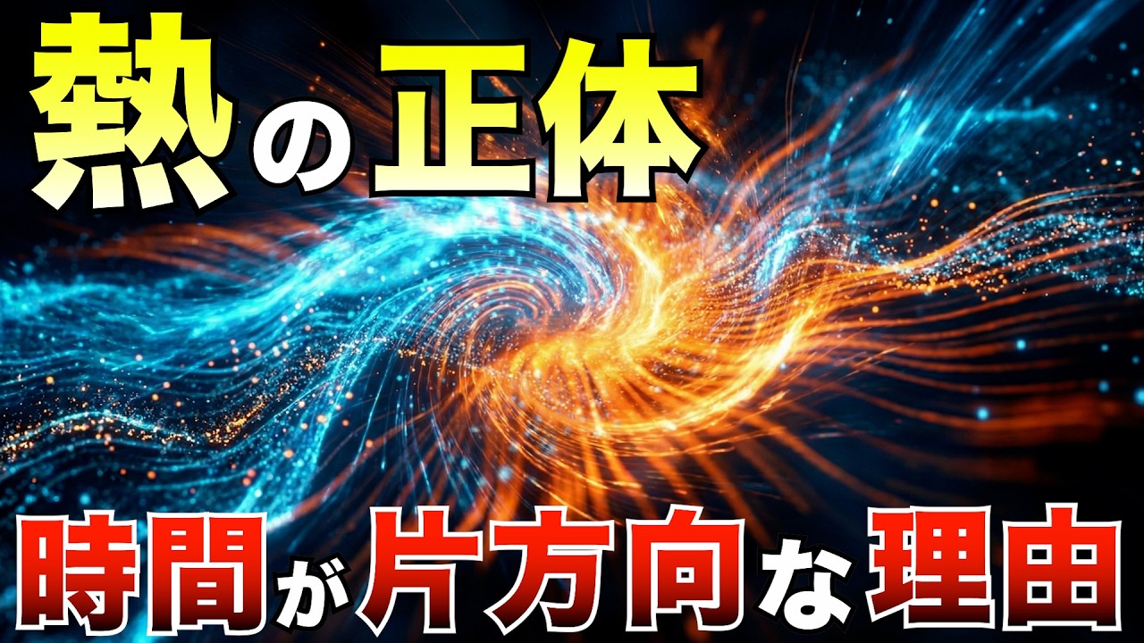 【衝撃】熱の正体―この宇宙で「無秩序」が生まれる理由