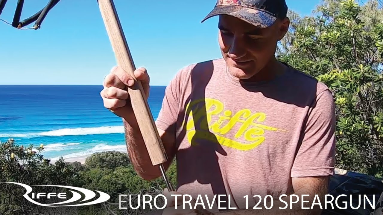 RIFFE Euro Travel Series breakdown teak wood speargun for spearfishing –  RIFFE Web Store