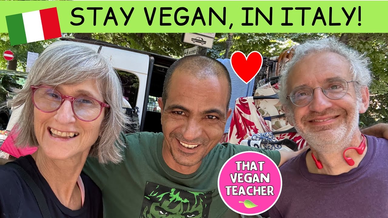 My Husband's New Shorts, Vegan Lunch in Italy, Bella Vegan Dog and A Song About Tofu