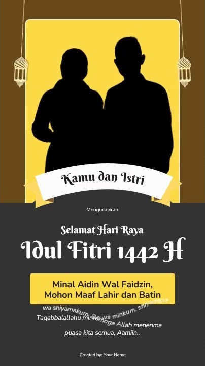 Animasi Ucapan Lebaran   Portrait 10