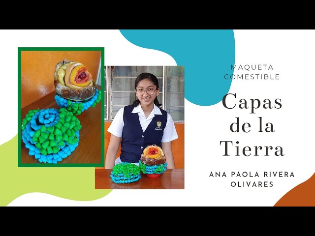 Capas de la Tierra (Maqueta Comestible)