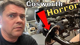 Cosworth strip down! Unveiling another BADLY built Cossie engine!