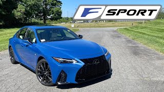 2024 Lexus IS350 F Sport: POV Start Up, Test Drive, Walkaround and Review