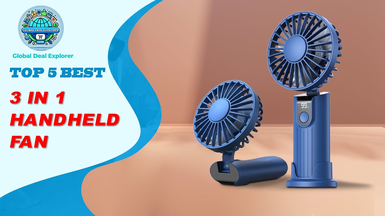 Top 5 Best 3 in 1 Handheld Fan in 2025 #handheldfan