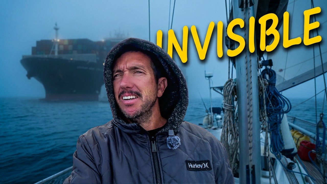 OFFSHORE & INVISIBLE – ATLANTIC OCEAN CROSSING Sailing South Africa to St Helena … Ep 446