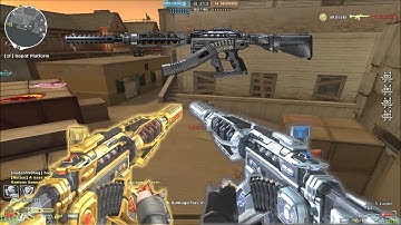 Crossfire NA 2.0 :M4a1 S Under Tech Silver - Hero Mode X - Zombie V4
