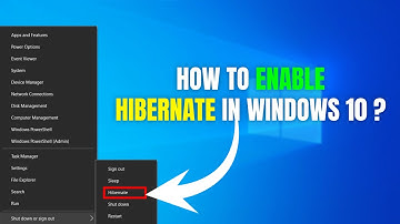 How to Enable Hibernate Option in Windows 10 | #2024 #hibernate #operatingsystem