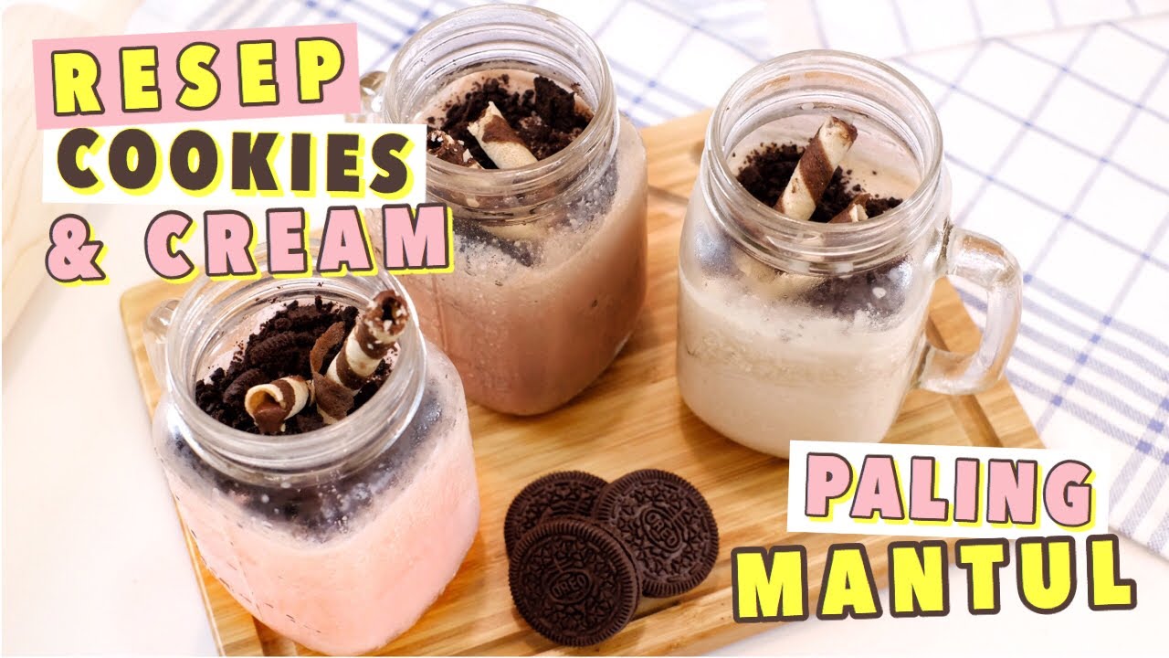 Cara Membuat Cookies and Cream - YouTube