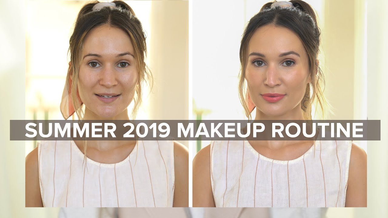 GLOWING SUMMER DAY MAKEUP ROUTINE | ttsandra