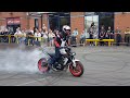 CMC stunt show part 3. Yamaha MT 09!