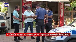 4 Gündür Haber Alinamayan 77 Yaşindaki̇ Adam Ölü Bulundu