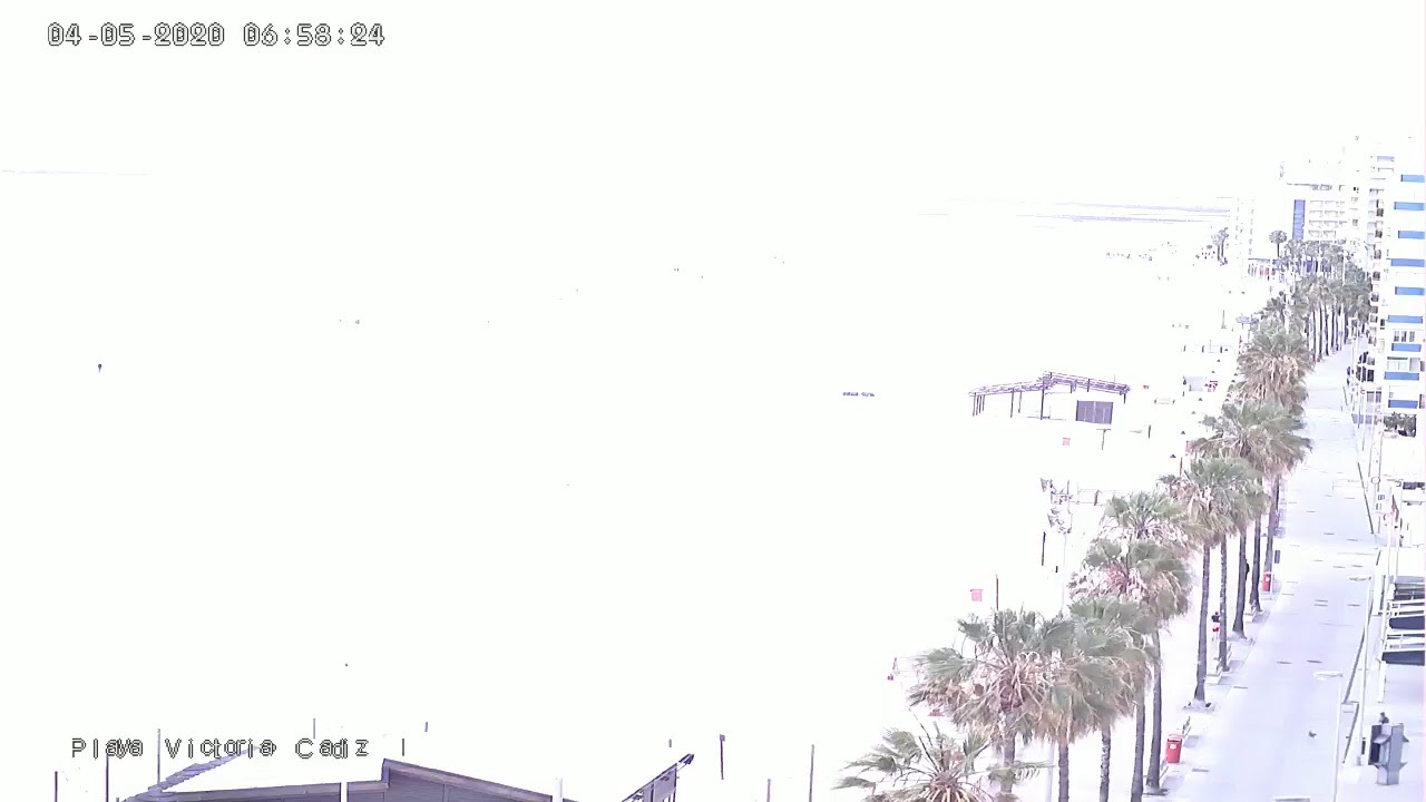Playa Victoria, Cádiz 4-05-2020