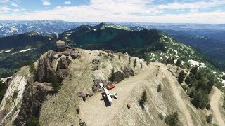 Exploring the Orbx Idaho Fire Lookouts with the Shock Ultra in Microsoft Flight Simulator