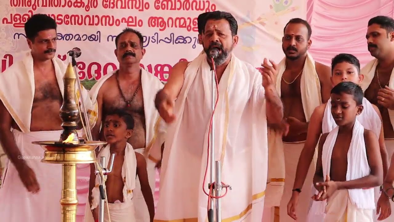Aranmula Vallapattu -  വള്ളപ്പാട്ട് | Edayaranmula Kizhak Palliyodam - മധുസൂദനൻപിള്ളയും സംഘവും