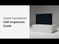 LG TV  : Stand Installation Self-Inspection Guide_USA | LG