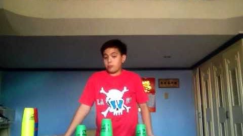 My first video of my speed stacks set.