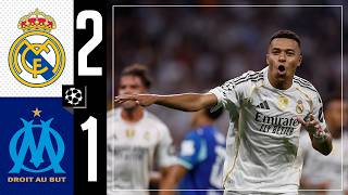 HIGHLIGHTS | Real Madrid 2-1 Olympique Marseille | Champions League