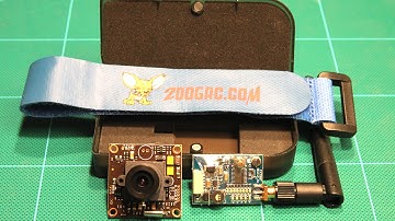 Raceband 5.8 GHz 600 mW VTX & Sony CCD camera by 2dogrc: Unboxing Review