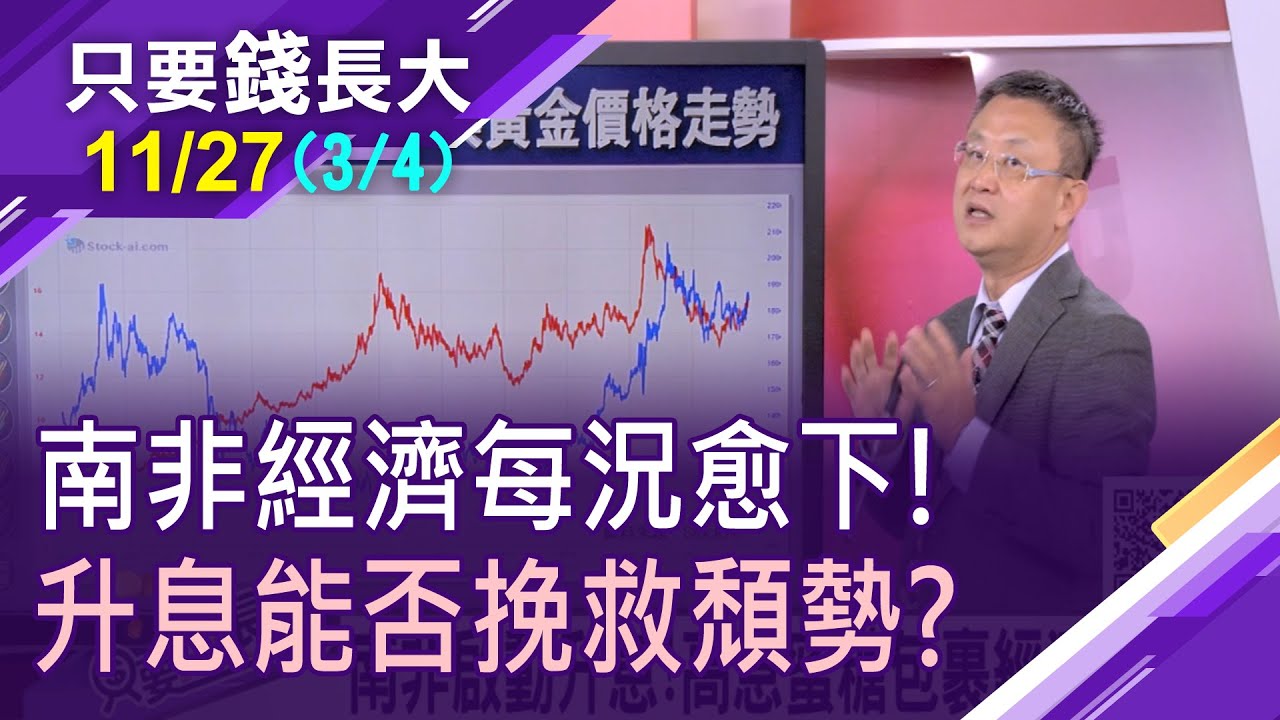 【南非兩任總統比一比!祖瑪VS拉瑪佛沙  經濟每況愈下!升息能挽救頹勢?已難再靠黃金發財!何去何從?】20211127(第3/4段)只要錢長大*王夢萍(朱岳中)