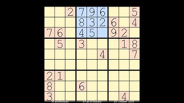 How to Solve New York Times Sudoku Hard  25 October, 2025