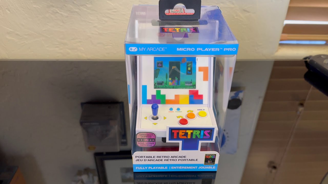 Unboxing The My Arcade Tetris - YouTube