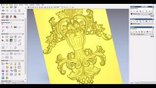 how to make 3d in artcam 2008#3d toolpath#3d relief