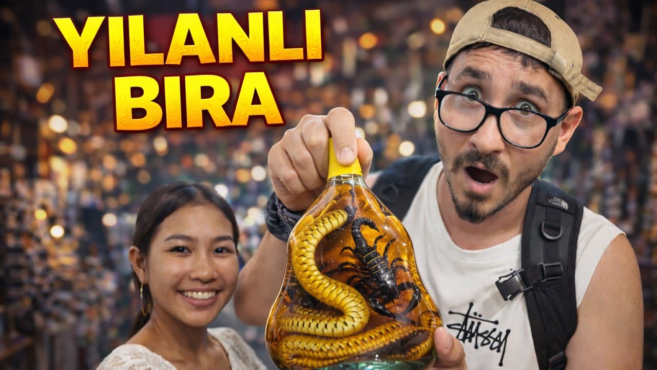 Kamboçya SiemReap'de 2$'a Sokak Lezzetleri | Night Market 