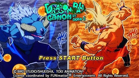 Dragon Ball Canon Tenkaichi Tag Team DBZ TTT MOD PPSSPP ISO V1