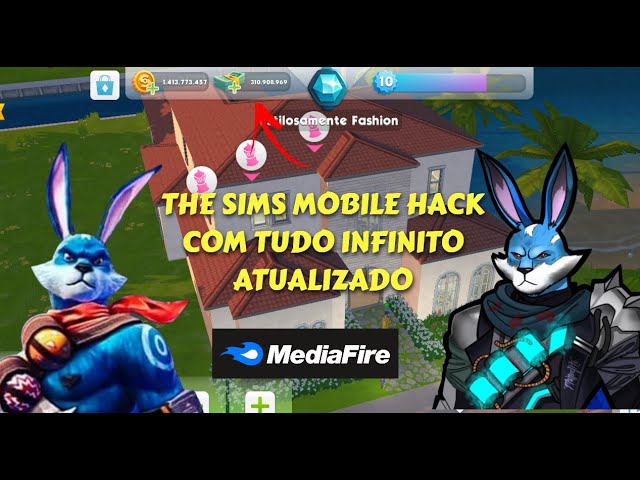 THE SIMS MOBILE COM DINHEIRO INFINITO!! 