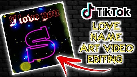 Tiktok trending name art video editing | kinemaster name art status editing tutorial | Multi Store