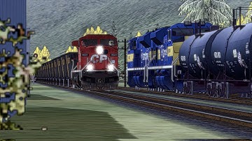 Open Rails - Shuswap Subdivision | CP Train 771 (Salmon Arm - Kamloops)