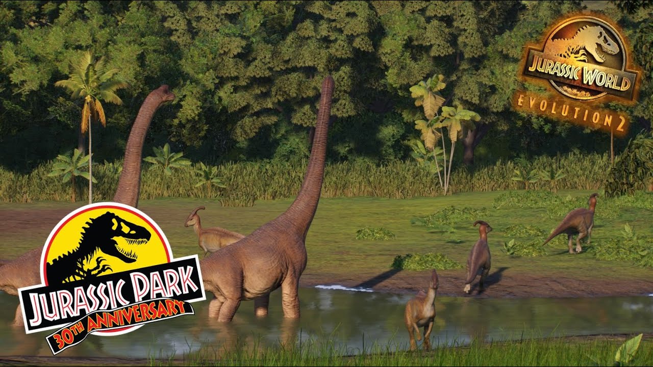 Jurassic Park Tour!!! Jurassic World Evolution 2 - YouTube