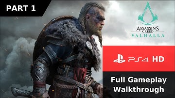 Assassins Creed Valhalla Gameplay Walkthrough Part 1 - [1080P HD 60FPS PS4 - PS5] - No Commentary