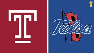 Temple Owls vs Tulsa Golden Hurricanes Prediction | Week 5 College Football | 9/28/23