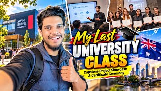 শেষ হলো অস্ট্রেলিয়ার বিশ্ববিদ্যালয় জীবন 🇦🇺 | স্মরণীয় একটি দিন 🎓 Capstone Project and showcasing