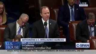 Chairman Schiff Urges Congress to Support the Intelligence Authorization Act