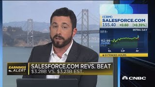 Salesforce wavers on lower guidance