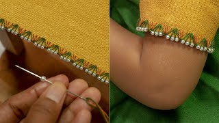 Awesome Ideas To Decorate Your Clothes Embroidery Edge Sches Border Tutorial