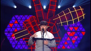 Kaan Kandemir sings 'La nuit' (The Voice Belgique)