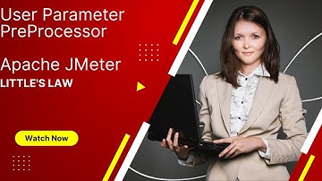 How to use User Parameter PreProcessor in JMeter with Example #jmeter #performancetesting