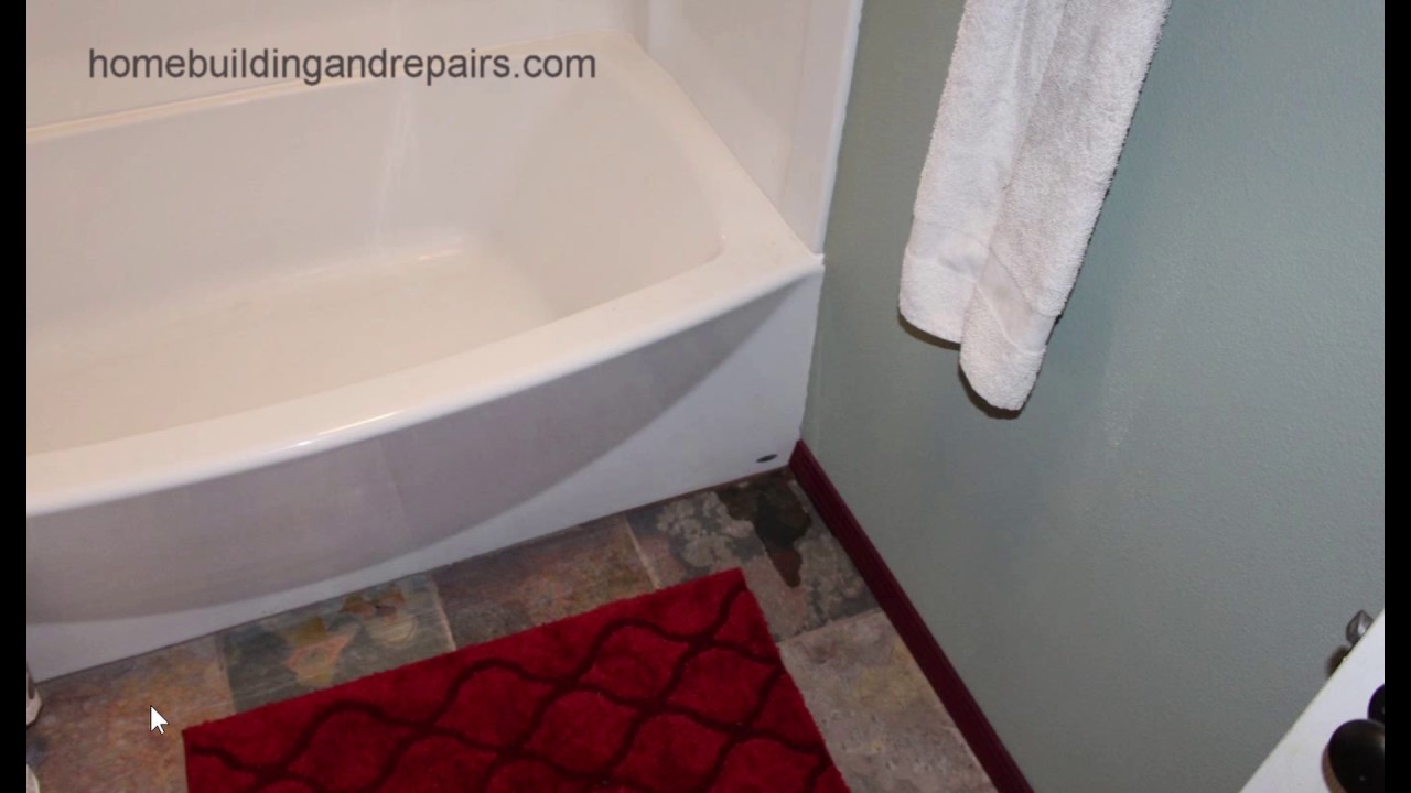 Water Outside Of Bathtub Might Be From Shower Curtain Or Door