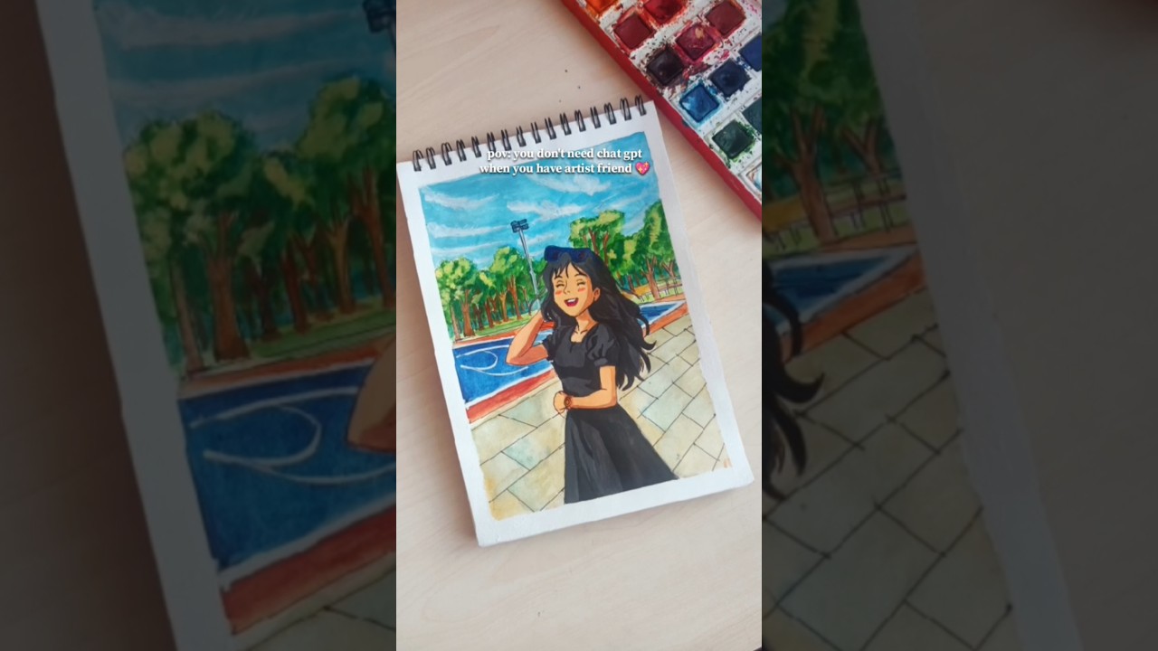 Ghibli art by artist 🎨 