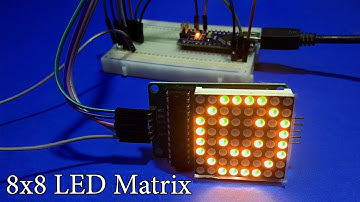 Arduino 8x8 LED Matrix MAX7219 | Arduino Tutorial | Mr Motor.